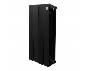 Биметаллический радиатор Royal Thermo PianoForte 500 – 4 секц. (Черный)