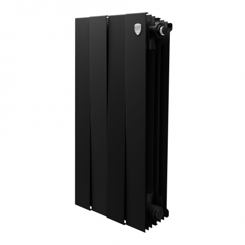 Биметаллический радиатор Royal Thermo PianoForte 500 – 4 секц. (Черный)