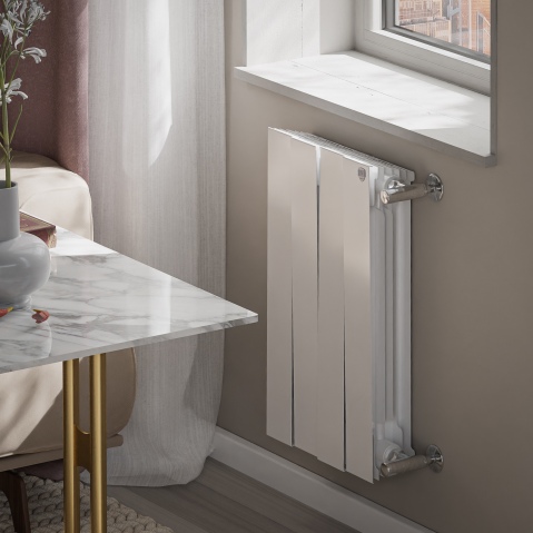 Биметаллический радиатор Royal Thermo PianoForte 500 – 4 секц. (Белый)