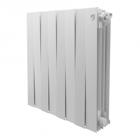 Биметаллический радиатор Royal Thermo PianoForte 500 – 8 секц.(Белый)