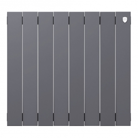 Биметаллический радиатор Royal Thermo PianoForte 500 – 8 секц. (Серебристый)