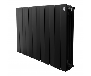 Биметаллический радиатор Royal Thermo PianoForte 500 – 12 секц.(Черный)