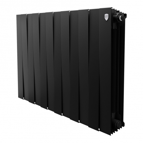 Биметаллический радиатор Royal Thermo PianoForte 500 – 12 секц.(Черный)