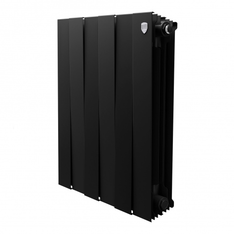 Биметаллический радиатор Royal Thermo PianoForte 500 – 6 секц.(Черный)