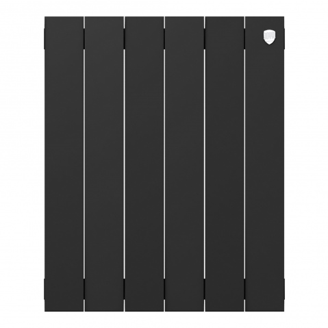 Биметаллический радиатор Royal Thermo PianoForte 500 – 6 секц.(Черный)