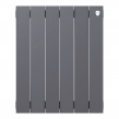 Биметаллический радиатор Royal Thermo PianoForte 500 – 6 секц.(Серебристый)