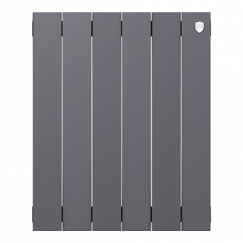 Биметаллический радиатор Royal Thermo PianoForte 500 – 6 секц.(Серебристый)