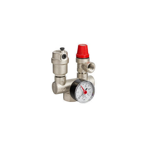Предохранительная арматура Valtec Группа безопасности котла 3 бар VT.460.0.0
