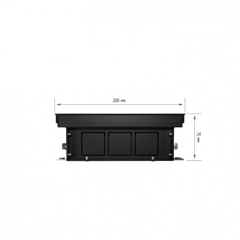 Внутрипольный конвектор Royal Thermo ATRIUM-75/200/800-DG-U-NA