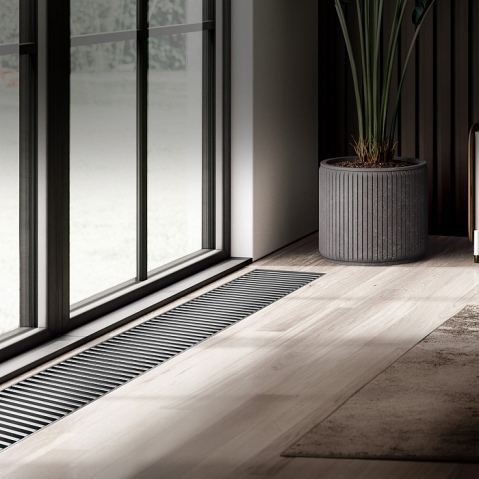 Внутрипольный конвектор Royal Thermo ATRIUM-75/200/800-DG-U-NA