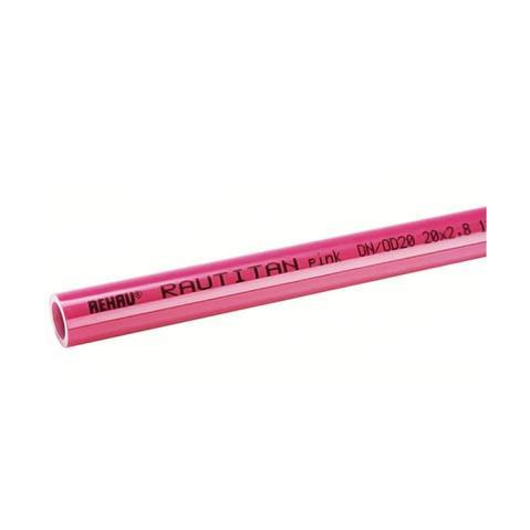 Труба сшитый полиэтилен REHAU rautitan pink 20 х2,8