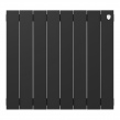Биметаллический радиатор Royal Thermo PianoForte 500 – 8 секц. (Черный)