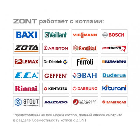 Универсальный контроллер ZONT H2000+ PRO.V2