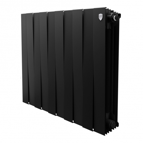 Биметаллический радиатор Royal Thermo PianoForte 500 – 10 секц.(Черный)